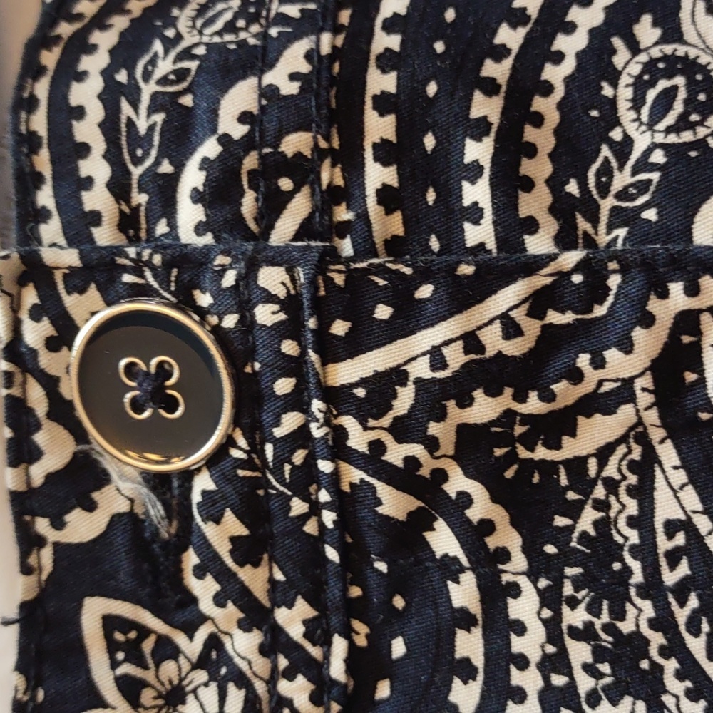 Karen Scott Petites Paisley Skirt Size 10P - Picture 4 of 5